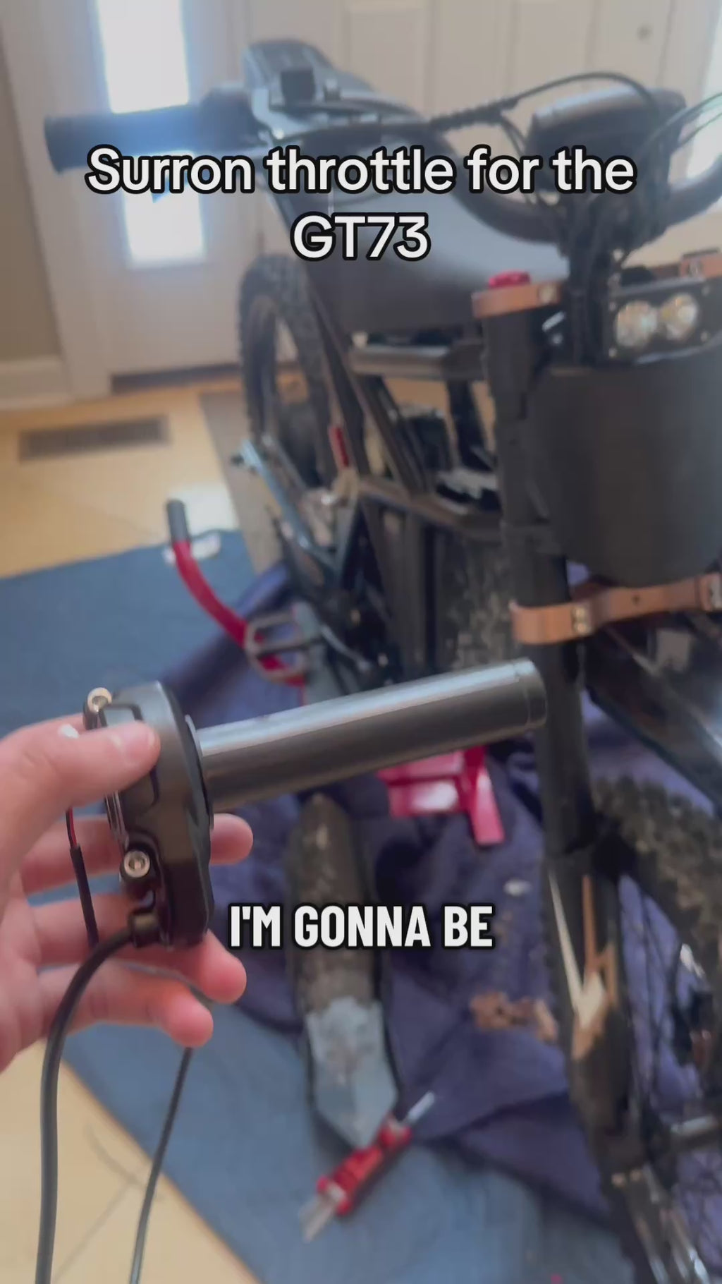 GT73 Plug and Play Surron Throttle